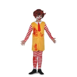 Disfraz de Payaso Zombie para niños