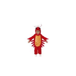 Disfraz de Pequeña Bogavante con antenas para bebé