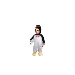 Disfraz de Pingüino con sombrero para bebé