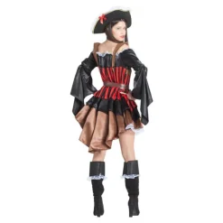 Disfraz de Pirata con Volantes para mujer