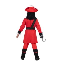Disfraz de Pirata Garfio Rojo para Niño