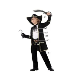 Disfraz de Pirata Oscuro para niño