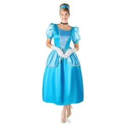 Disfraz de Princesa Azul Celeste de Cuento para Mujer