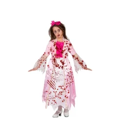 Disfraz de Princesa Sangrienta Rosa para niña