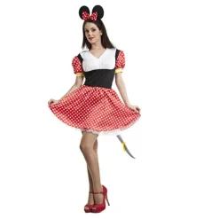 Disfraz de Ratoncita Minnie Mouse corto