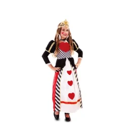 Disfraz de Reina de Corazones para niña