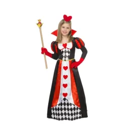 Disfraz de Reina de Corazones para niña