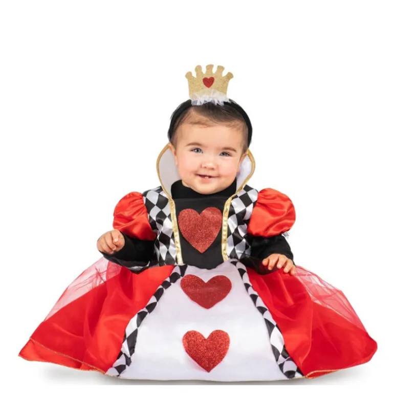 Disfraz de Reina de Corazones para Bebé y Niña