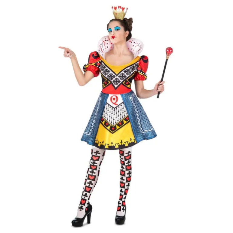 Disfraz de Reina de Corazones para Mujer