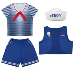 Disfraz de Scoops Ahoy Robin de Stranger Things