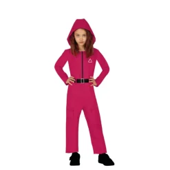 Disfraz de Secuaz de Juego del Calamar para niños