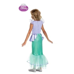 Disfraz de Sirenita Ariel Disney Deluxe para niña
