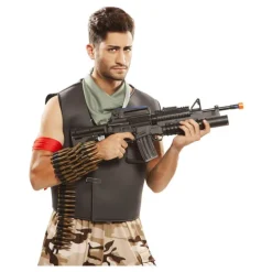 Disfraz de Skin militar asalto Fortnite para hombre