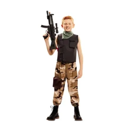 Disfraz de Skin militar asalto Fortnite para niño