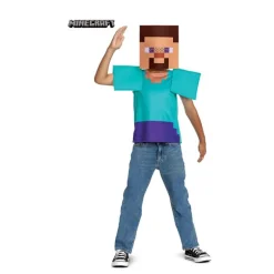 Disfraz de Steve Minecraft para Niños