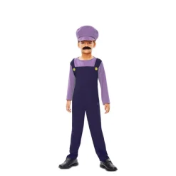 Disfraz de Super Mario Morado para niño