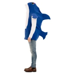 Disfraz de Tiburón Hombre Azul para hombre