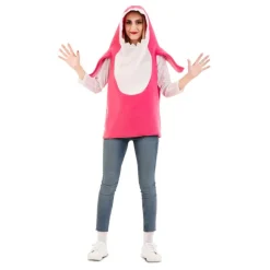 Disfraz de Tiburón Rosa para mujer