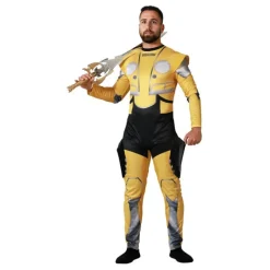 Disfraz de Transformes amarillo para hombre