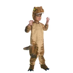 Disfraz de T-Rex Deluxe Preschool Marrón para Niños