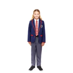 Disfraz de uniforme colegial de Élite infantil