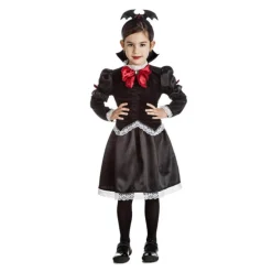 Disfraz de Vampira Gótica oscura para niña