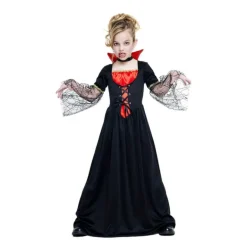 Disfraz de Vampiresa telarañas para niña