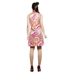 Disfraz de Vestido Chupa Chups Chica de los años 60 para mujer