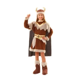 Disfraz de Vikinga para niña