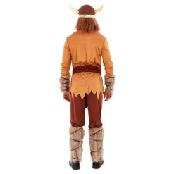 Disfraz de Vikingo Marrón Guerrero para hombre