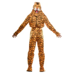 Disfraz Doble de Cazador y Tigre para adultos