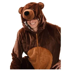 Disfraz kigurumi de Oso Marrón