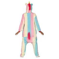 Disfraz Kigurumi Pijama de Unicornio Multicolor para adultos