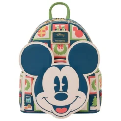 Disney by Loungefly Mochila Mini Mickey y Minnie Holiday