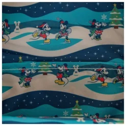 Disney by Loungefly Mochila Mini Mickey y Minnie Holiday