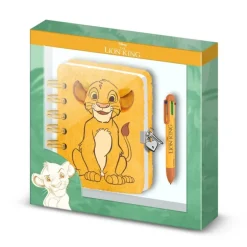 Disney El Rey León Diario Plush y Bolígrafo 6 Colores