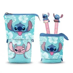 Disney Lilo y Stitch Aloha Estuche Portatodo con Bolígrafos Borrables