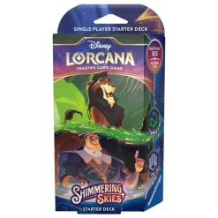 Disney Lorcana TCG Shimmering Skies Mazo de Inicio Inglés