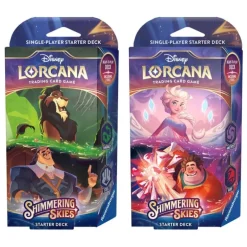 Disney Lorcana TCG Shimmering Skies Mazo de Inicio Inglés