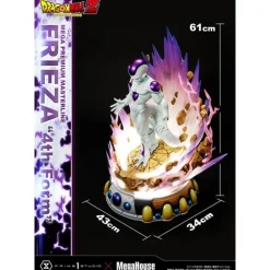 Dragon Ball Z Estatua 1/4 Frieza 4th Form Bonus Version 61 cm