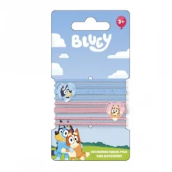 Elásticos para Pelo Bluey - Set 8 Piezas para Niños