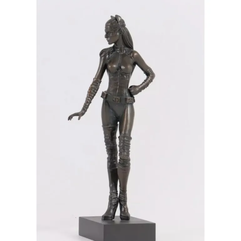 Escultura de Bronce Cat-Woman de Dark Knight Rises - Noble Collection