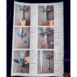 Espada Zelda Tears of the Kingdom doble hoja 106 cm con luz