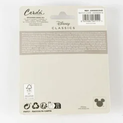 Espejo de Cuidado Personal Disney Beige con Diseño de Tambor