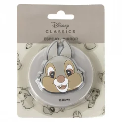 Espejo de Cuidado Personal Disney Beige con Diseño de Tambor