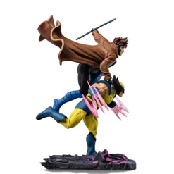 Estatua 1/10 Deluxe Art Scale X-Men´97 Gambit & Lobezno 29 cm