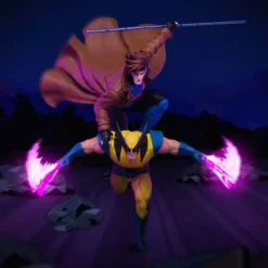 Estatua 1/10 Deluxe Art Scale X-Men´97 Gambit & Lobezno 29 cm