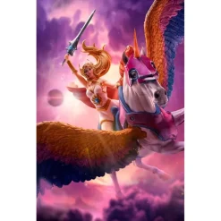 Estatua 1/10 She-Ra y Swiftwind Masters of the Universe