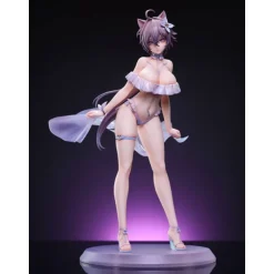 Estatua Cat-like Girlfriend Evangeline 28 cm PVC