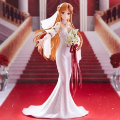 Estatua de Asuna 1/7 Wedding Ver. de Sword Art Online 25 cm